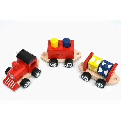 Bloomby Jingle, Beep And Turn Train  |  Wooden Toys Cars, Planes, Trains & Vehicles Cars, Planes, Trains & Vehicles