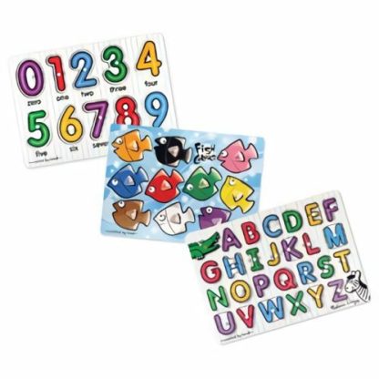 Classic Peg Puzzle Bundle  |  Early Developmental Toys Early Developmental Toys Early Developmental Toys