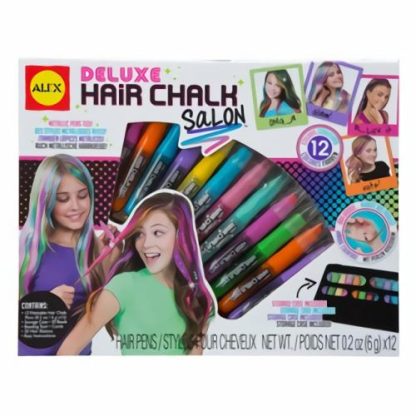 Deluxe Hair Chalk Salon  |  Educational Toys Arts And Crafts Arts And Crafts