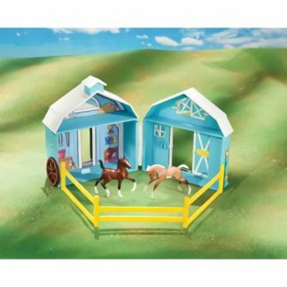 Frolicking Foals Pocket Barn  |  Kitchens And House Play Animals And Plush Toys Animals And Plush Toys