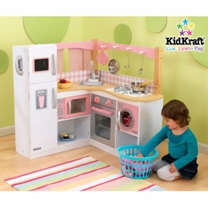 Grand Gourmet Corner Kitchen  |  Early Developmental Toys Dress Up And Pretend Play Dress Up And Pretend Play