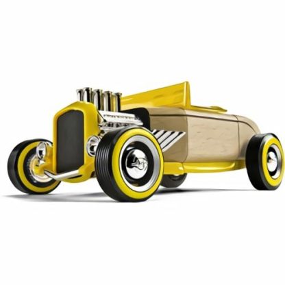 Hr-2 Hot Rod Roadster Yellow  |  Wooden Toys Cars, Planes, Trains & Vehicles Cars, Planes, Trains & Vehicles