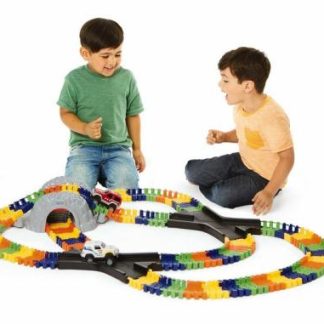 Kidoozie Double X Track Build A Road  |  Educational Toys Cars, Planes, Trains & Vehicles Cars, Planes, Trains & Vehicles