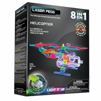 Laser Pegs 8 In 1 Helicopter Building Set  |  Building Toys Building Toys Building Toys