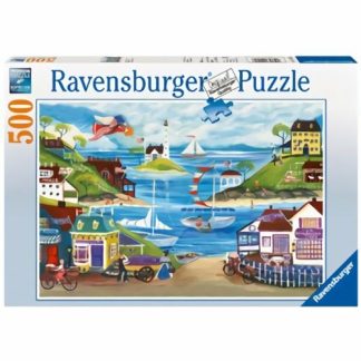 Lovely Seaside 500 Jigsaw Puzzle  |  Games And Puzzles Games And Puzzles Games And Puzzles