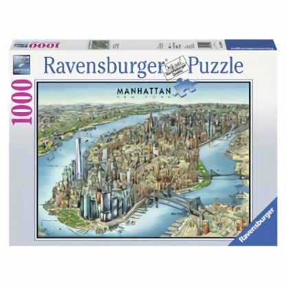 Manhattan Map 1000 Jigsaw Puzzle  |  Games And Puzzles Games And Puzzles Games And Puzzles