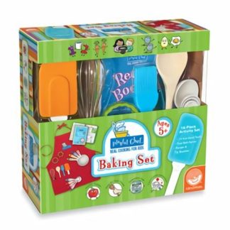 Playful Chefs Baking Kit Red Apron  |  Kitchens And House Play Kitchens And House Play Kitchens And House Play