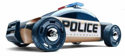 S9 Police Car Black  |  Educational Toys Building Toys Building Toys