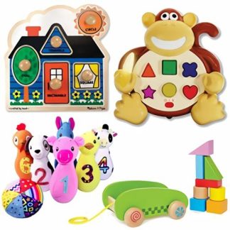 Moms Choice Year In A Box – 1 Year  |  Early Developmental Toys Early Developmental Toys Early Developmental Toys